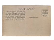 Load image into Gallery viewer, Bridge at Grand Canal, Bells Isle, Detroit Michigan. Unused Postcard Circa 1915-1930