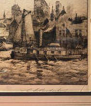 Load image into Gallery viewer, New York Waterfront - Charles A Vanderhoof