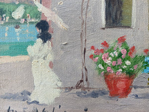 Outside the Flower Shop - Luigi Cagliani