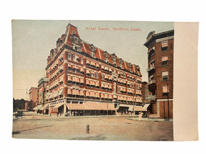 Hotel Garde, Hartford Connecticut. Unused Postcard Circa 1907-1915