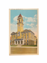 Load image into Gallery viewer, City Hall, Montpelier Vermont. Unused Postcard Circa 1915-1930