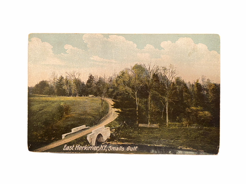 East Herkimer, N.Y., Smalls Gulf. Unused Postcard Circa 1901-1907