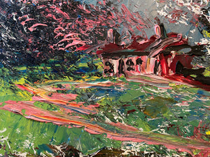 Pink Cabin in the Woods 1989 - Morris Katz